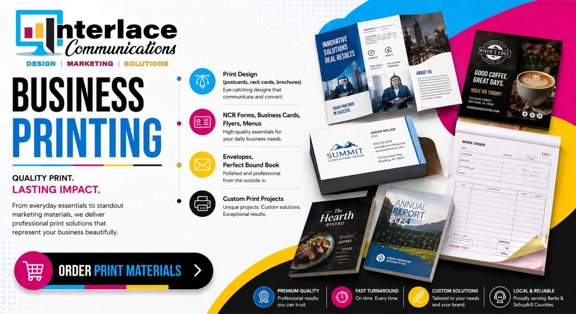 business printing to stand out as a business