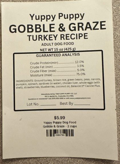 yuppy puppy label