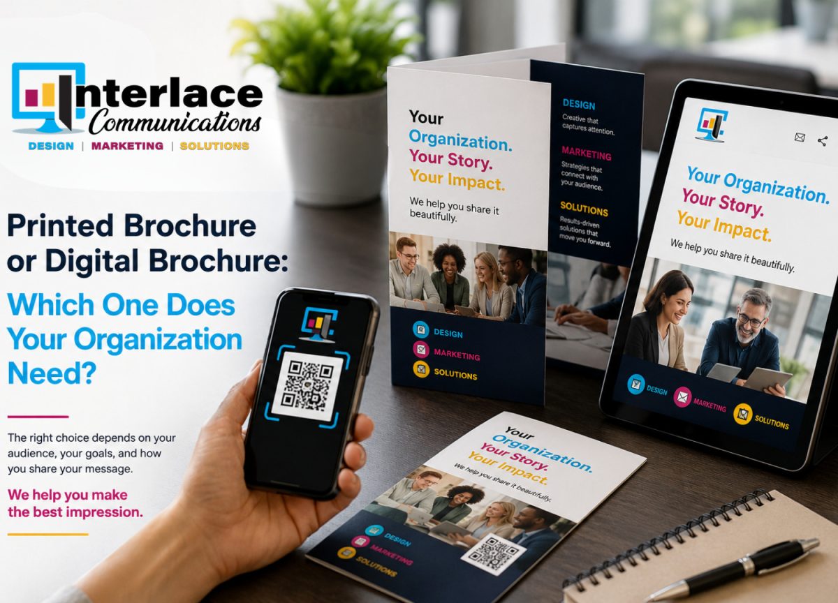 brochures, which brochure does your organization need
